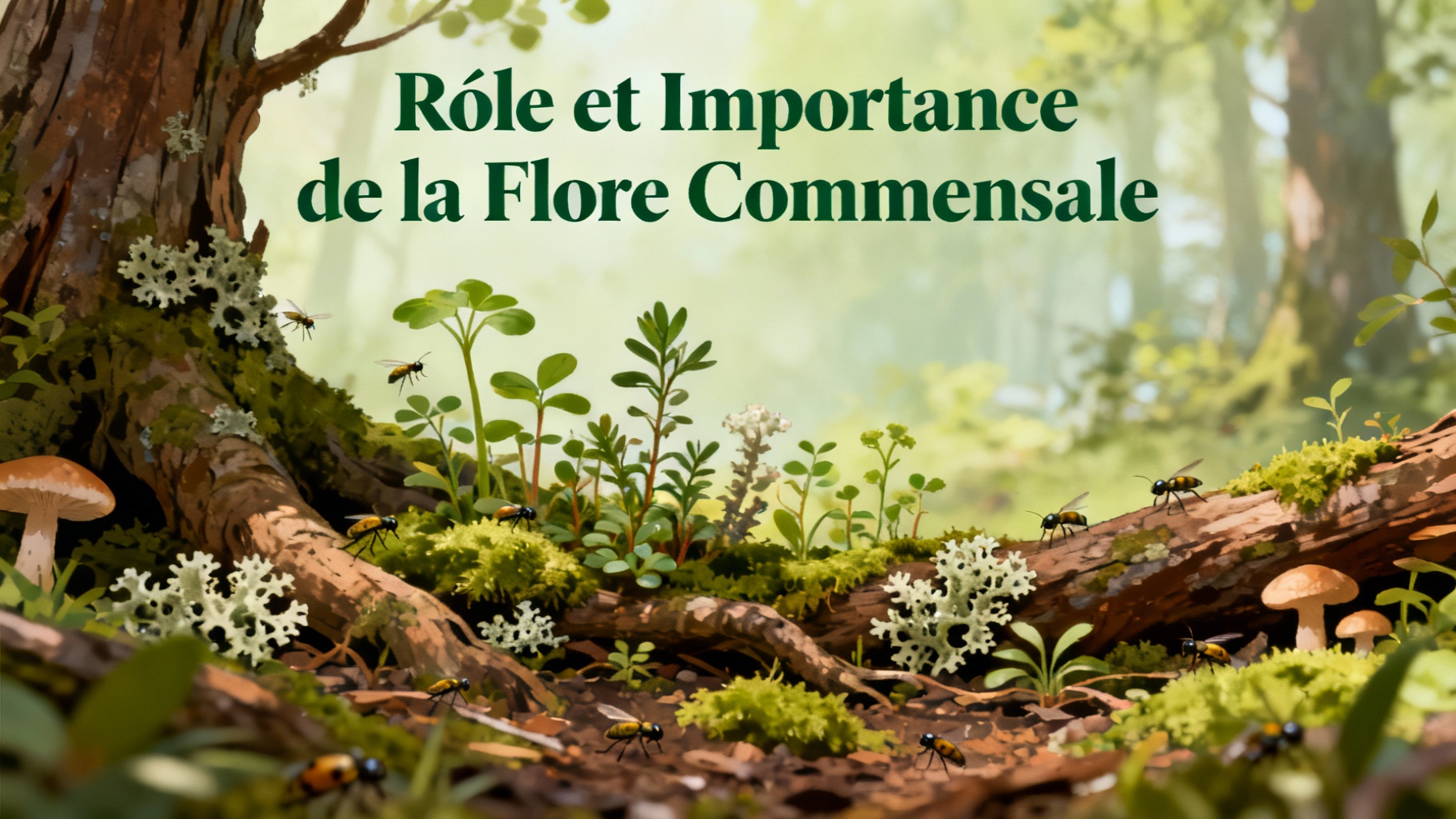 Rôle et Importance de la Flore Commensale