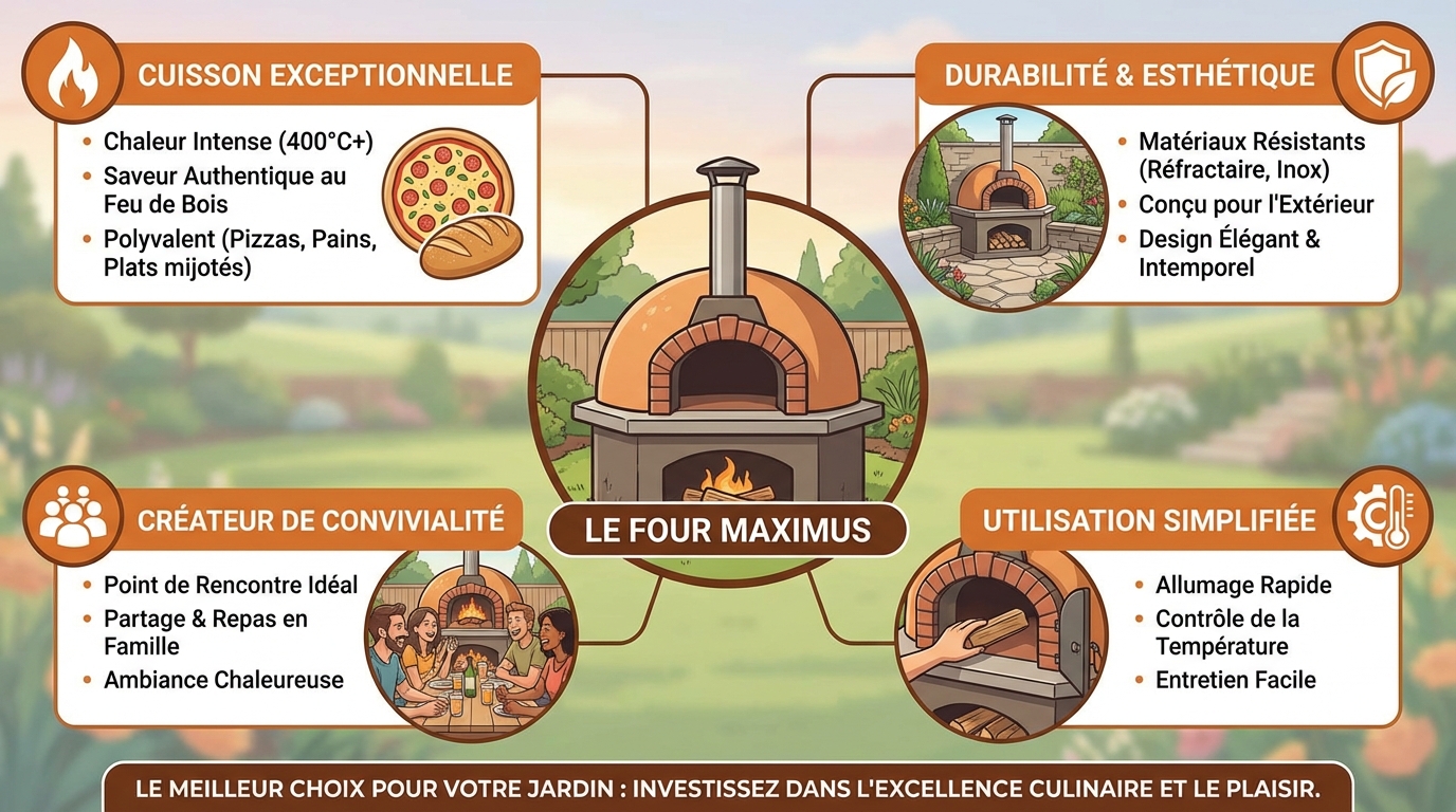 Comparatif des meilleurs fours à bois