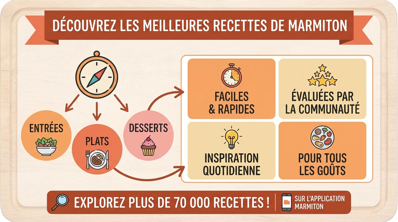 Top 5 des recettes incontournables