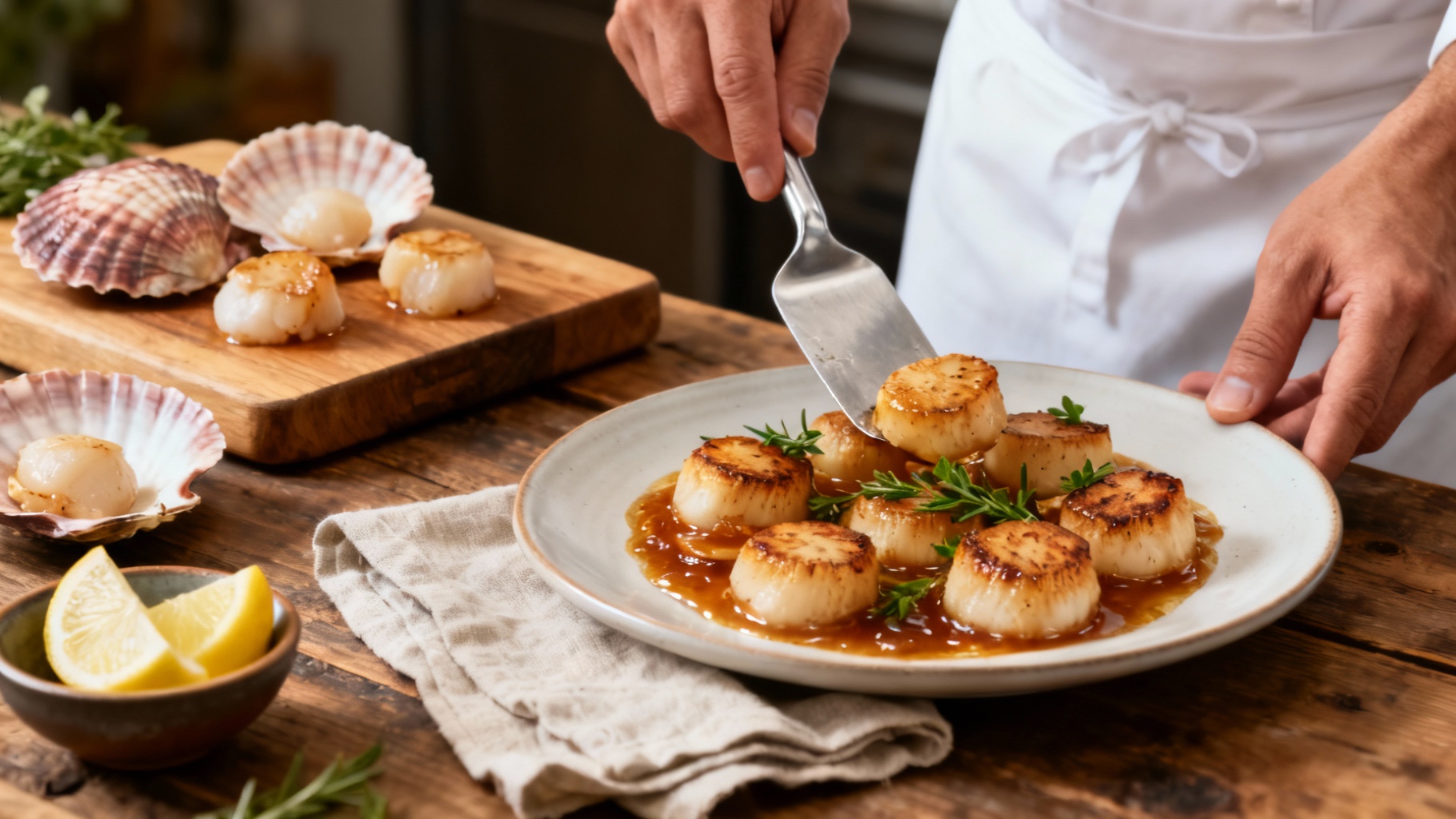 Recette de Noix de Saint-Jacques en Plat Principal Savoureux