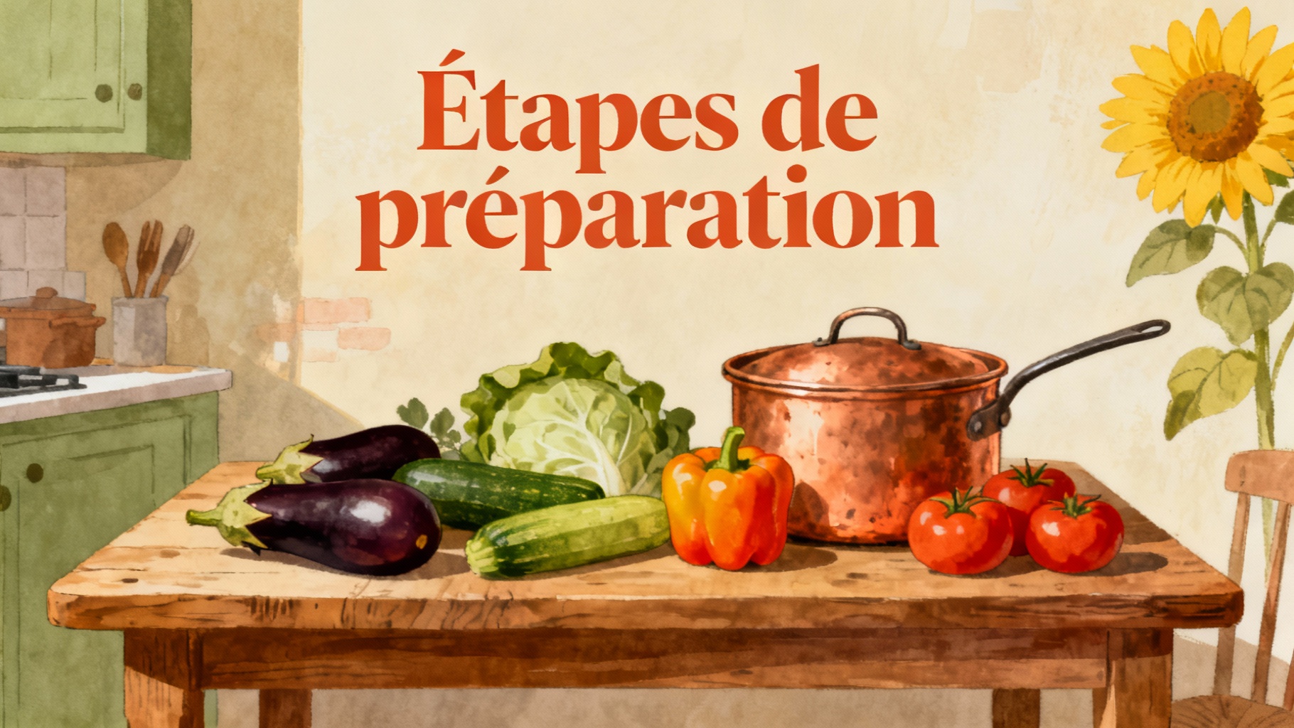 Étapes de préparation