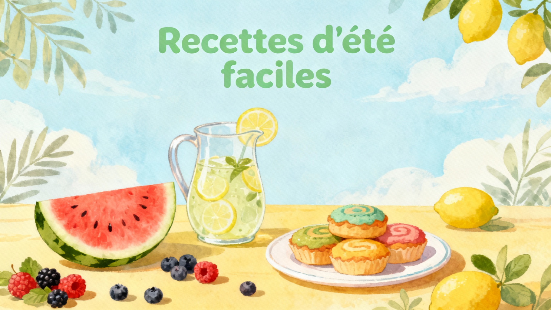 Recettes d'été faciles