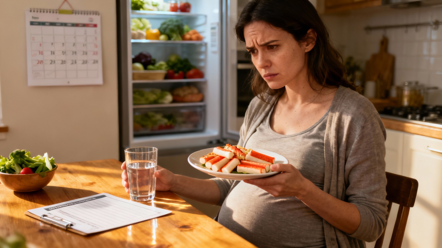 Surimi enceinte : est-ce sans risque ?
