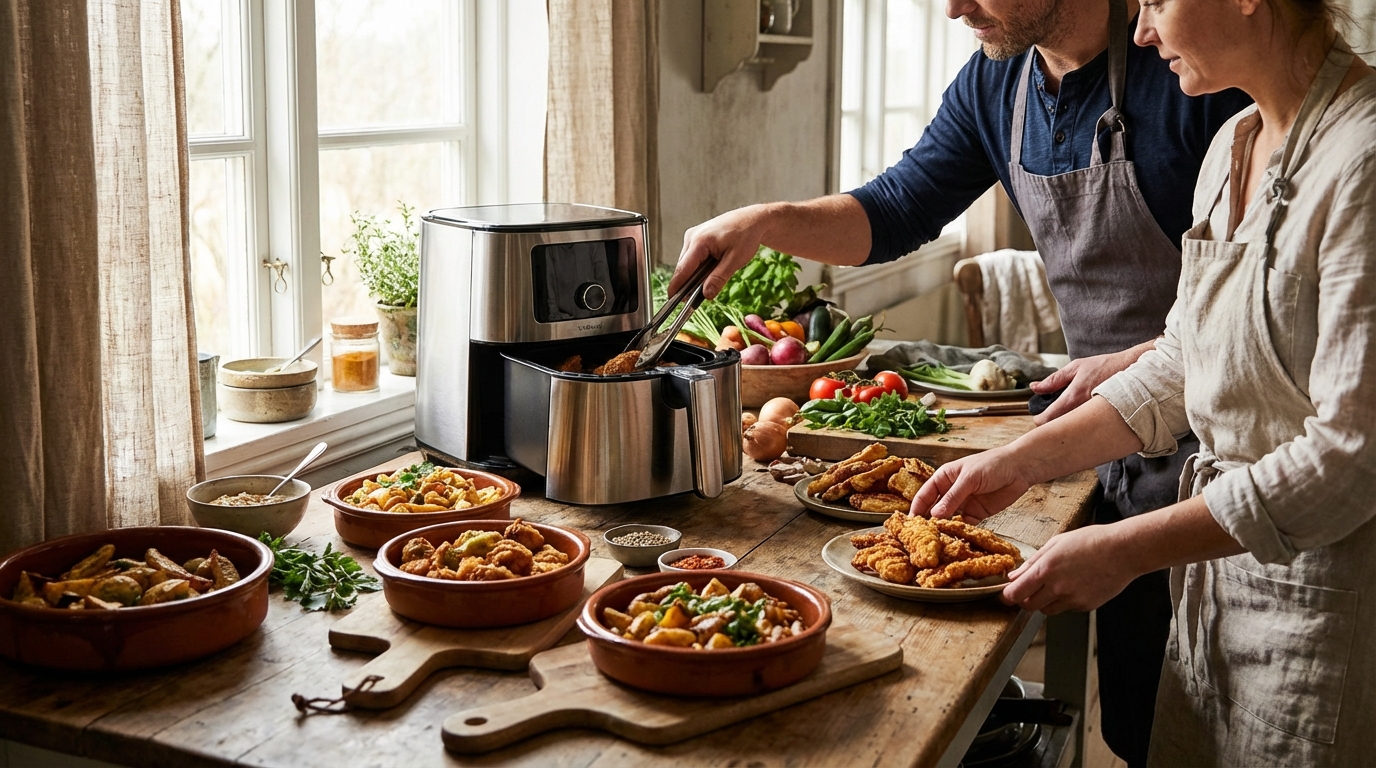 80 recettes délicieuses avec la friteuse à air chaud