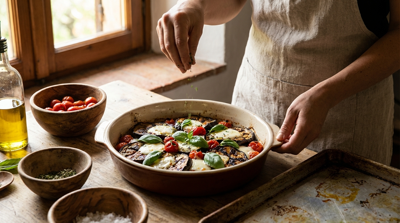 Aubergines grillées au four à l'italienne : la recette parfaite