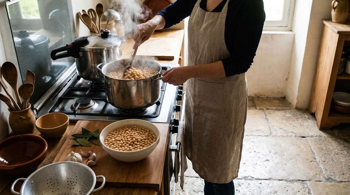 Comment cuire les pois chiches facilement et rapidement