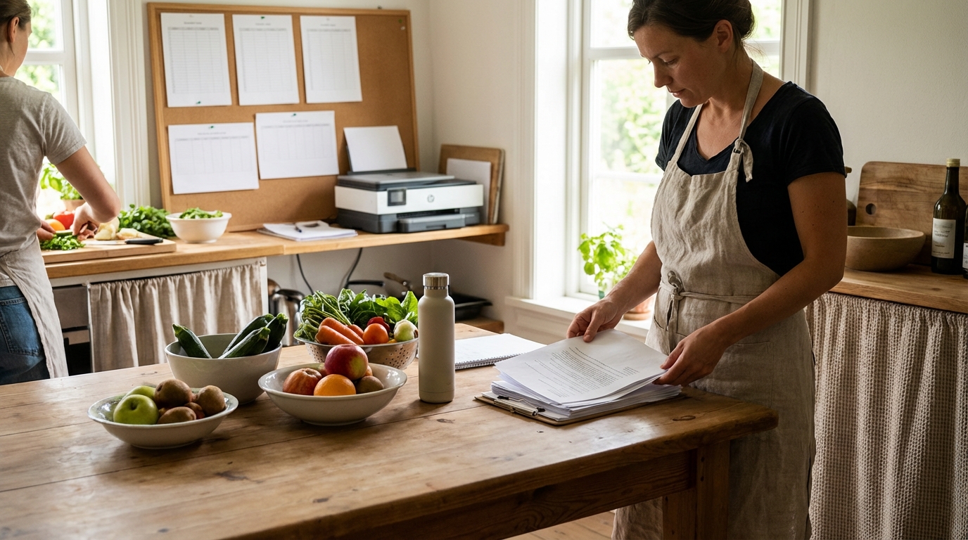 Découvrez le menu régime gratuit à imprimer facilement