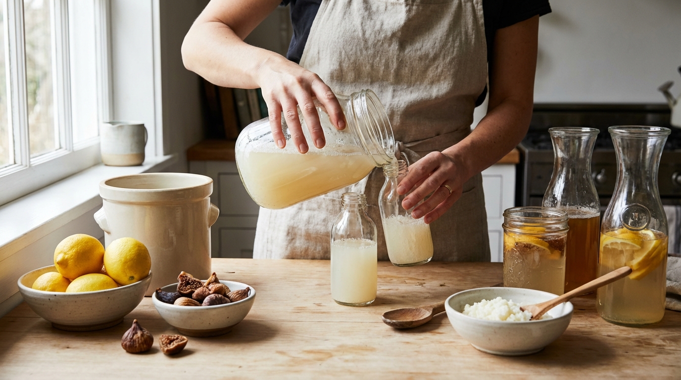 Découvrez les bienfaits du kéfir de fruit fait maison