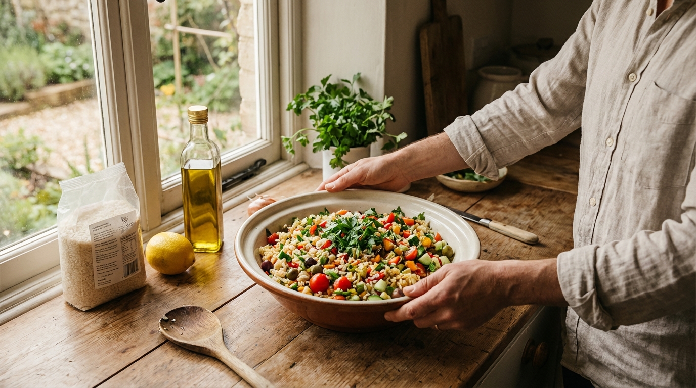 La meilleure recette de salade de riz facile et rapide