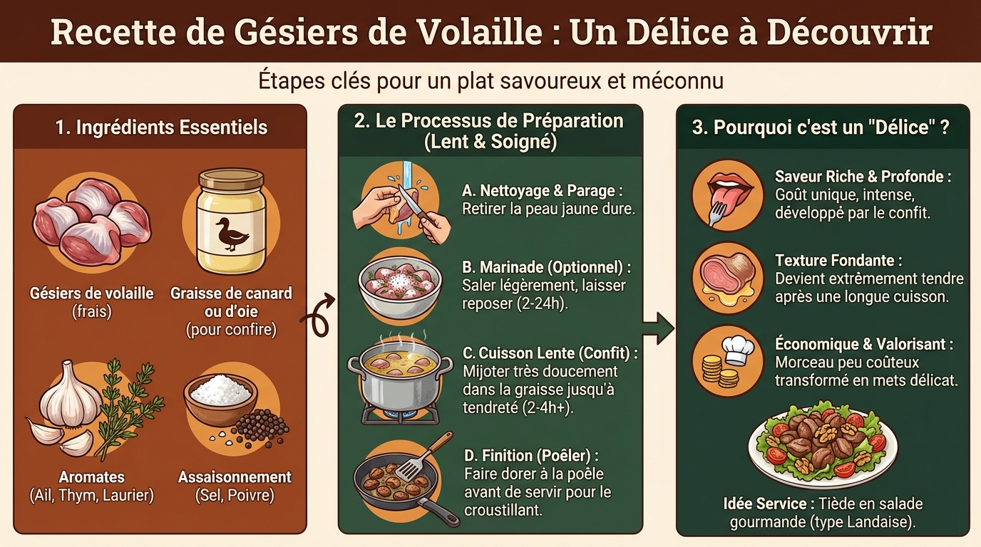 Étapes de préparation