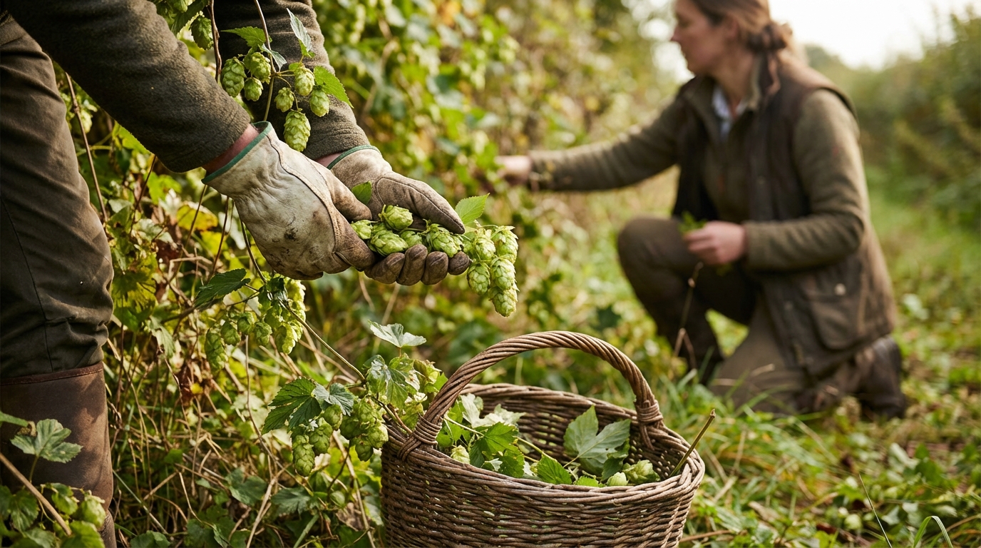 Tout savoir sur le houblon sauvage : identification et cueillette