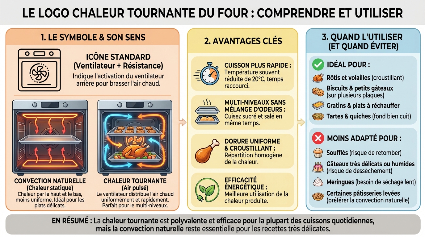 Qu'est-ce que la chaleur tournante ?