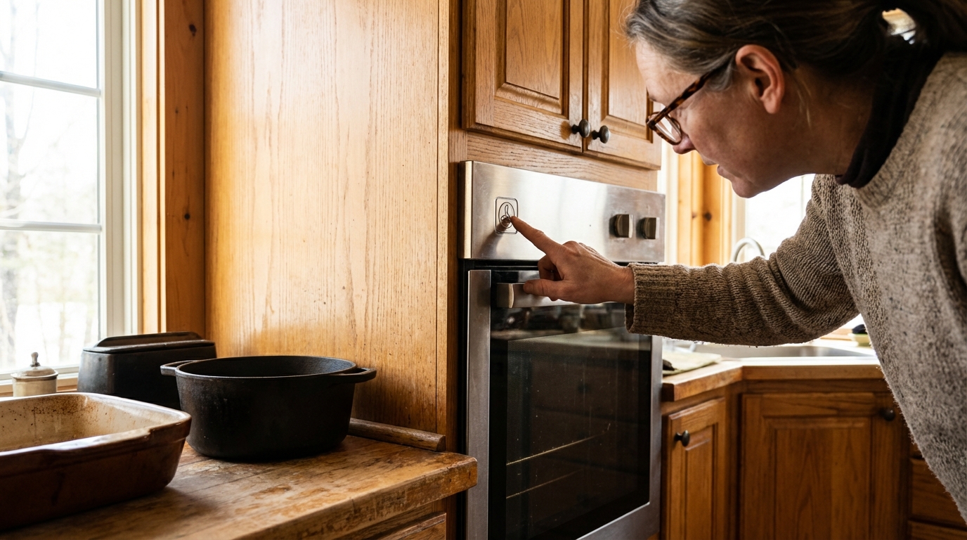 Comprendre le logo chaleur tournante de votre four