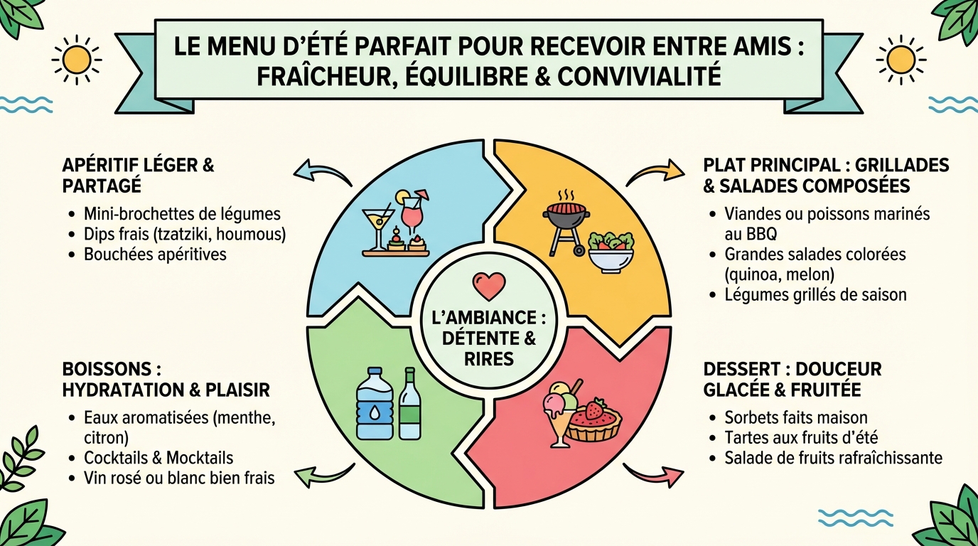 Conseils pour un menu réussi