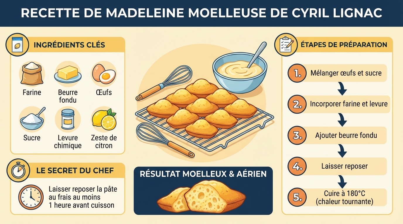 Astuces pour des madeleines parfaites