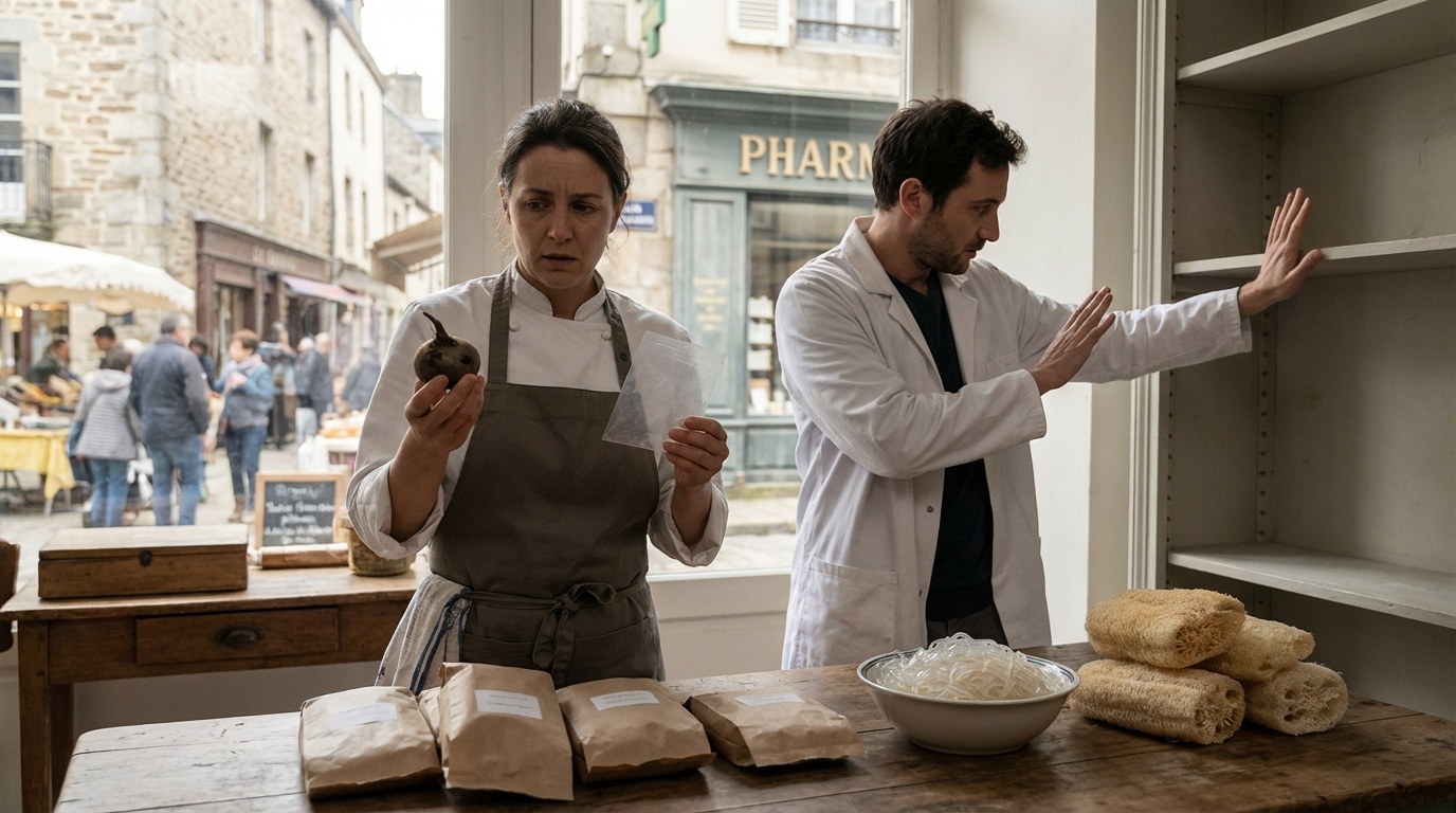 Pourquoi le konjac est interdit en france ?
