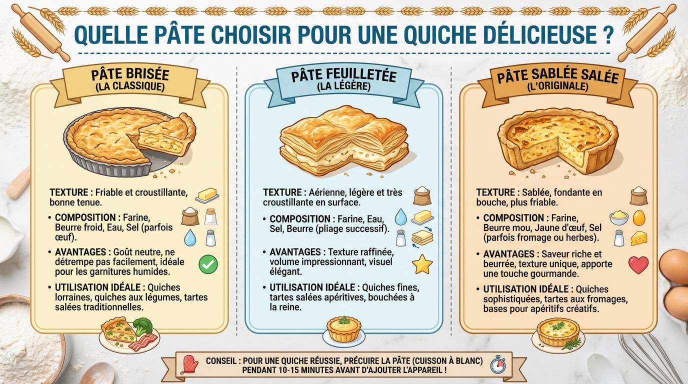 Comment choisir la pâte idéale ?