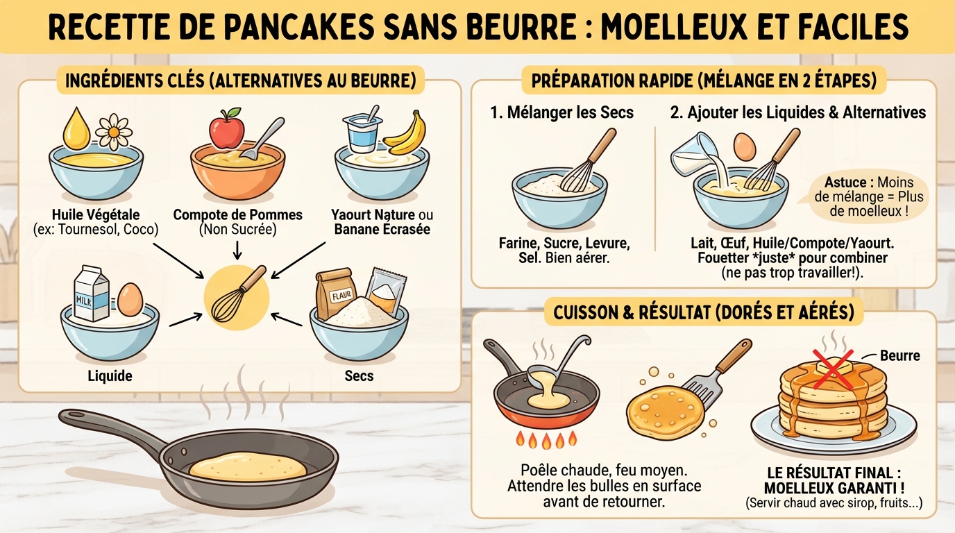 Conseils pour des pancakes parfaits