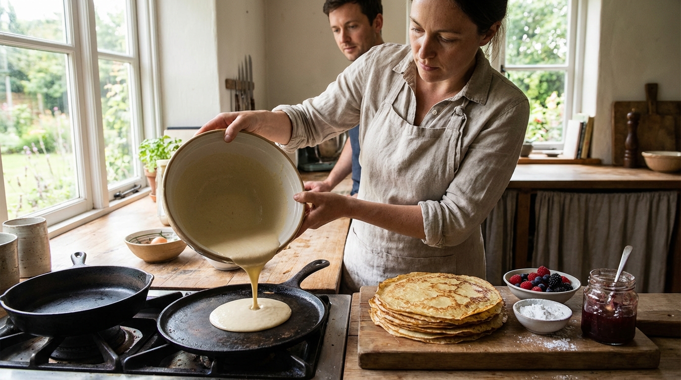 Recette facile pour 30 crêpes délicieuses