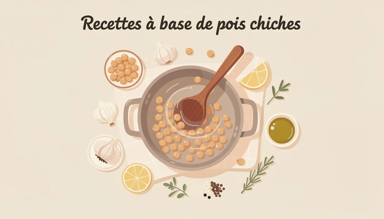 Recettes à base de pois chiches