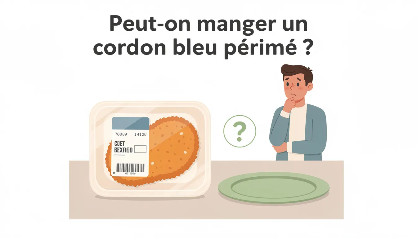 Cordon bleu périmé : que faire avant de le jeter ? 1 Peut-on manger un cordon bleu périmé ?