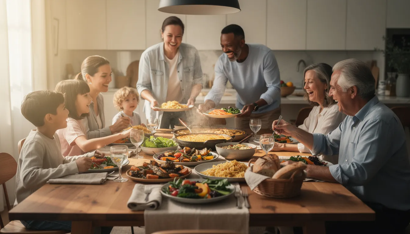 Découvrez des plats conviviaux pour vos repas en famille
