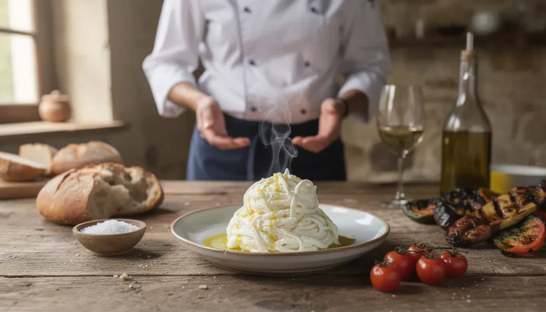 Découvrez la stracciatella fumée : le fromage italien incontournable