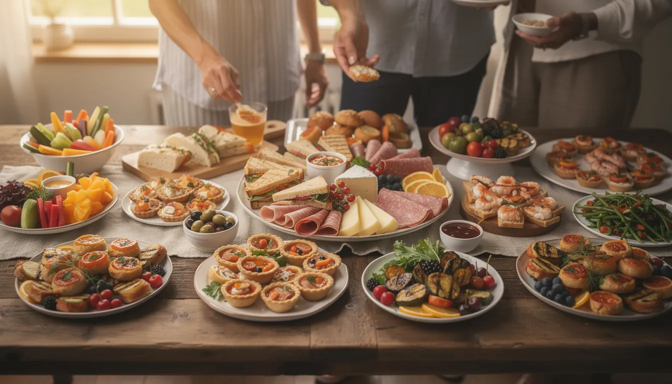 Découvrez nos meilleures recettes d'apéritif dinatoire froid