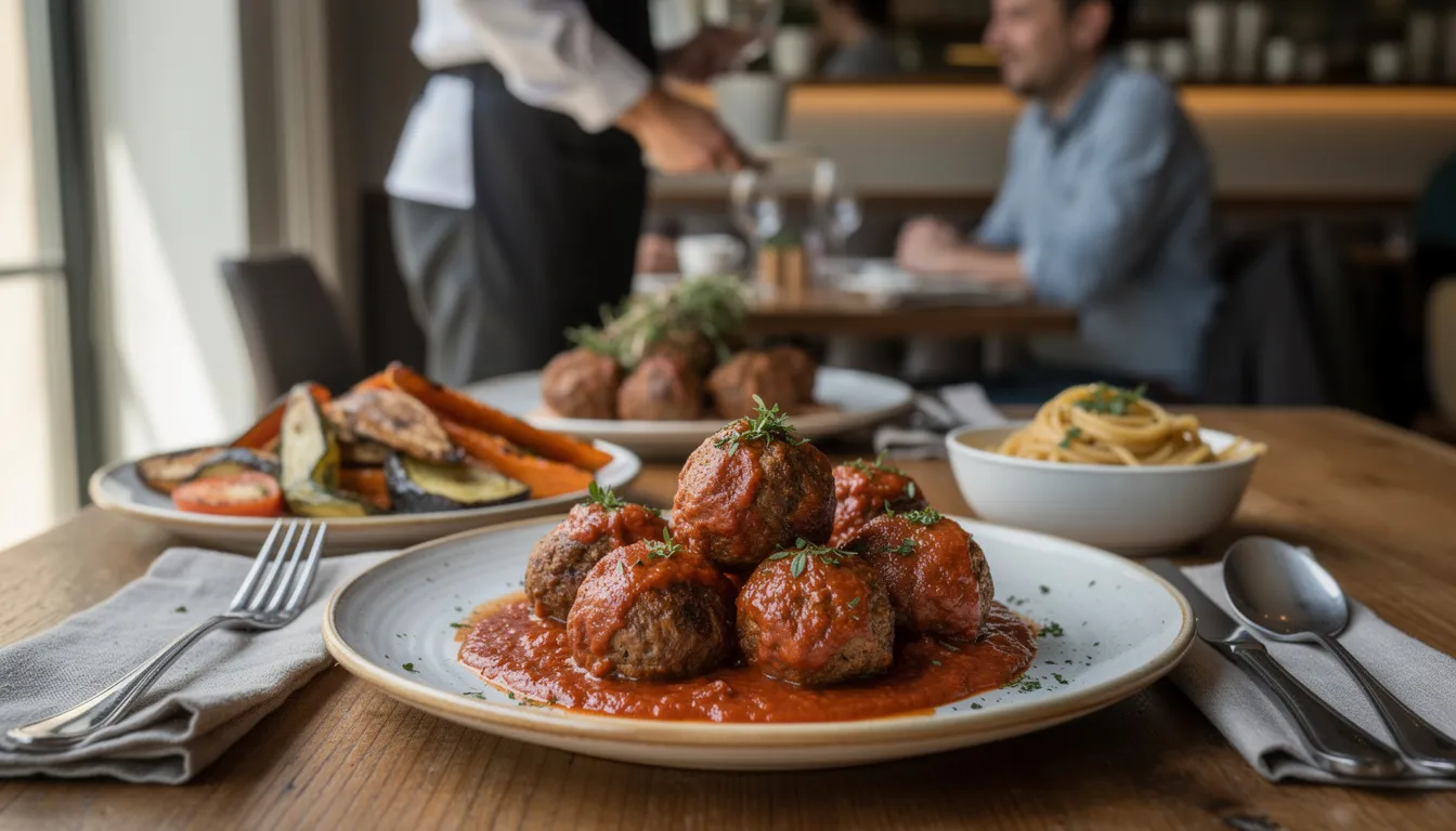 Découvrez nos plats savoureux avec des boulettes de viande
