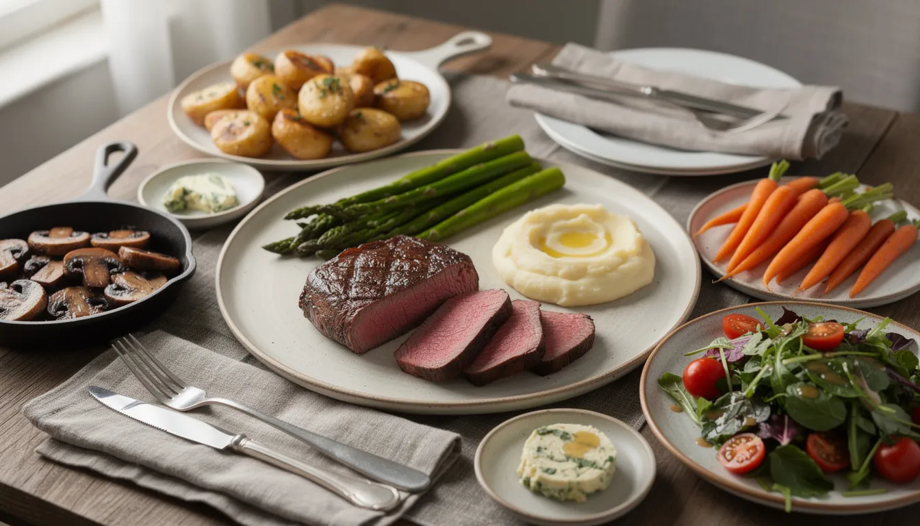 Les meilleurs accompagnements pour un filet mignon