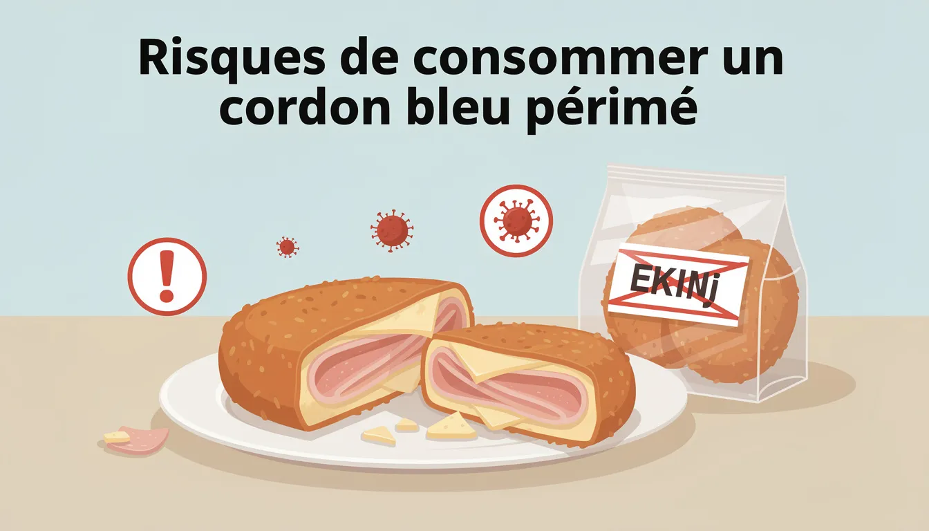 Peut-on manger un cordon bleu périmé sans danger ? 1 Risques de consommer un cordon bleu périmé