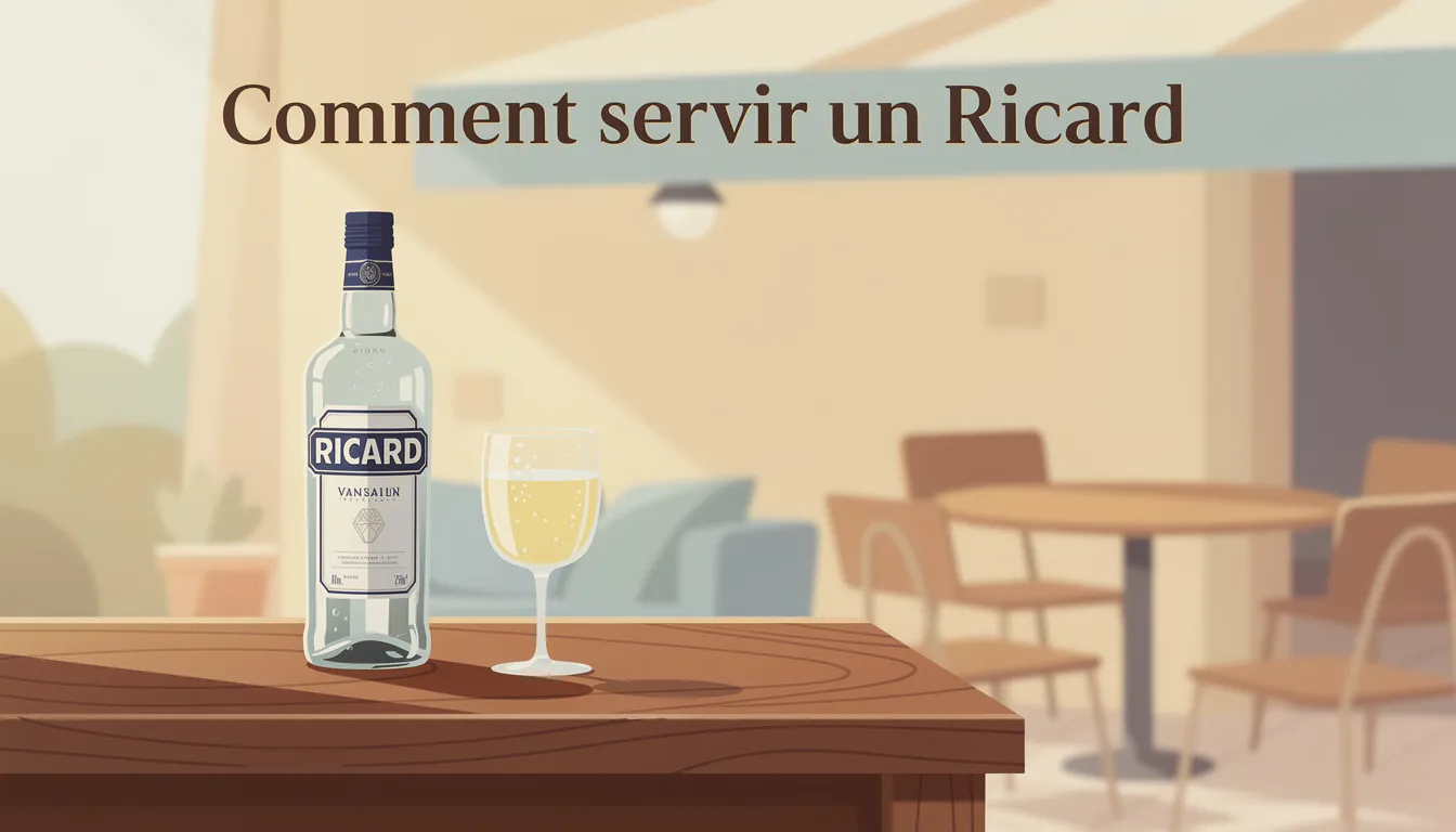 Comment servir un Ricard