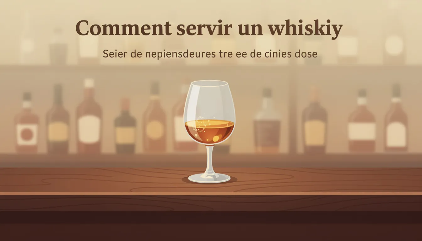 Quelle est la dose idéale de whisky à servir ? 1 Comment servir un whisky