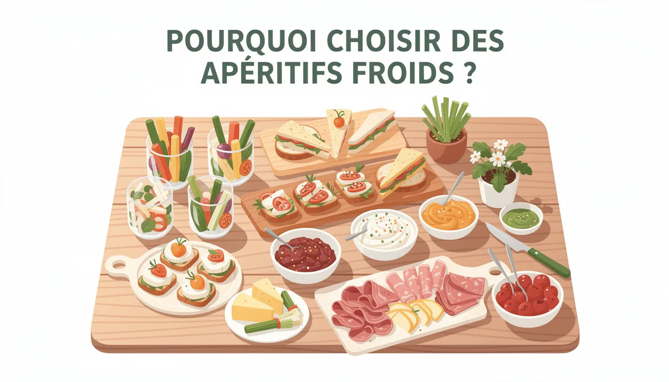 Pourquoi choisir des apéritifs froids ?