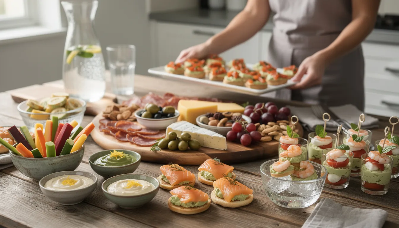Recettes d'apéritifs froids à préparer à l'avance