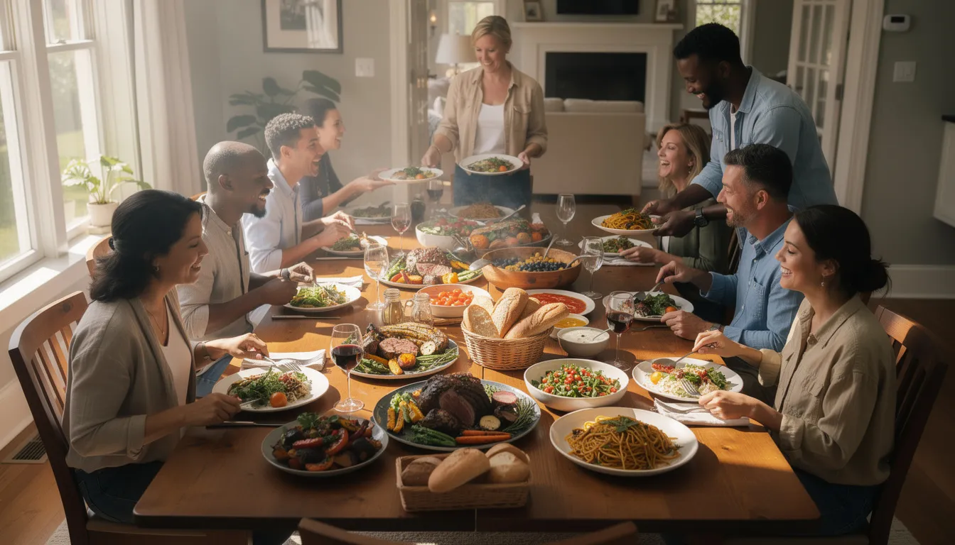 Recettes savoureuses pour des repas de 10 personnes