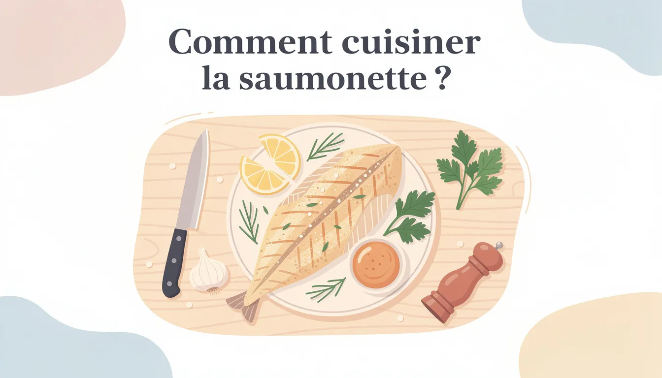 Comment cuisiner la saumonette ?