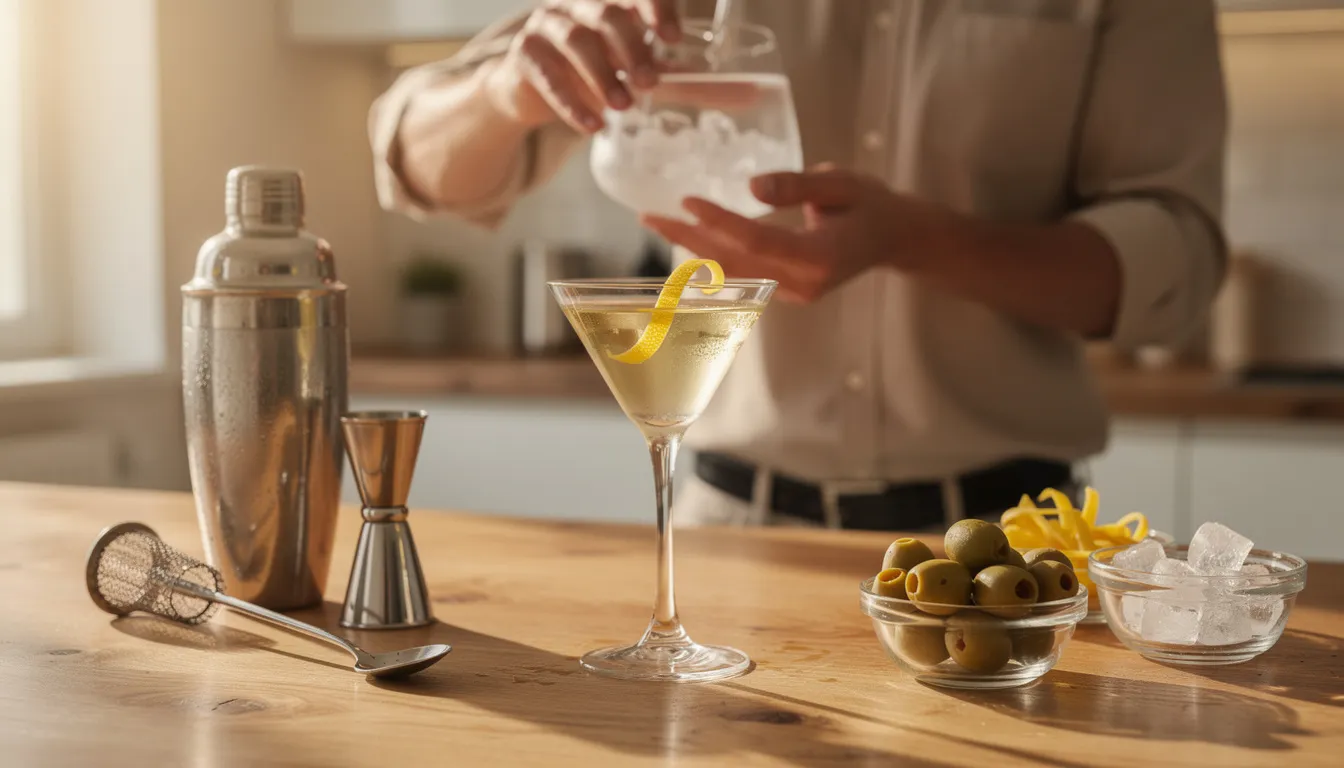 Tout savoir sur le martini blanc : recettes et astuces
