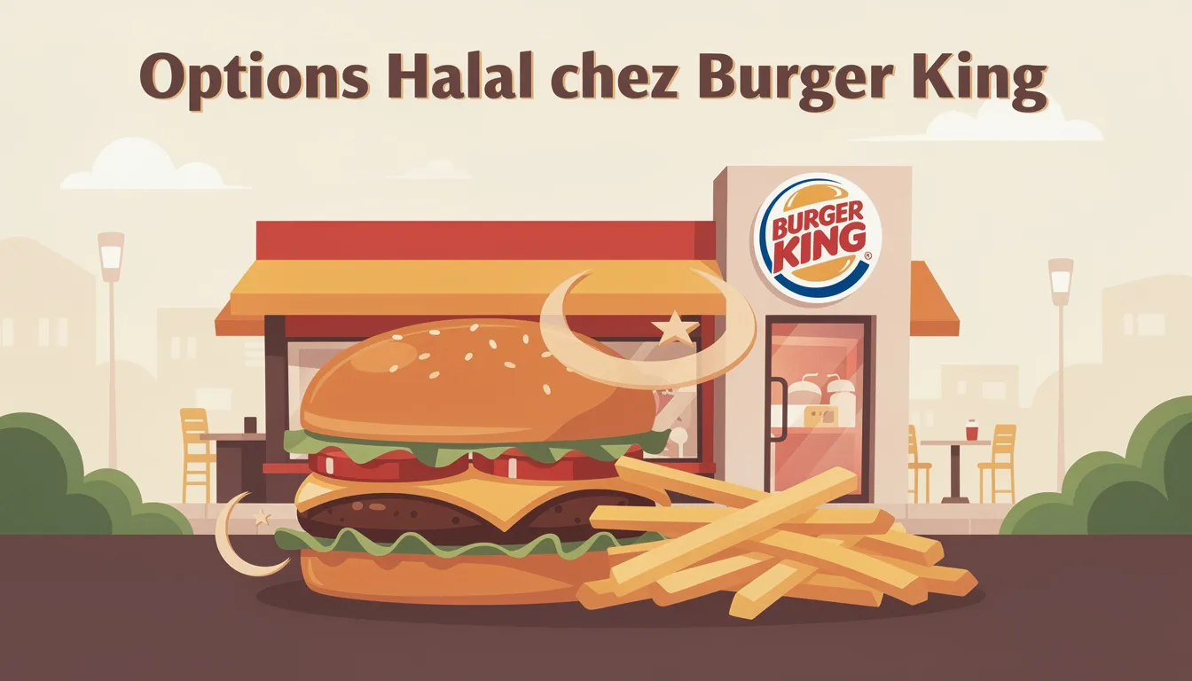 Options Halal chez Burger King
