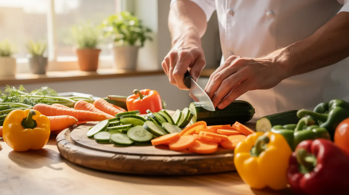 Comment préparer des crudités