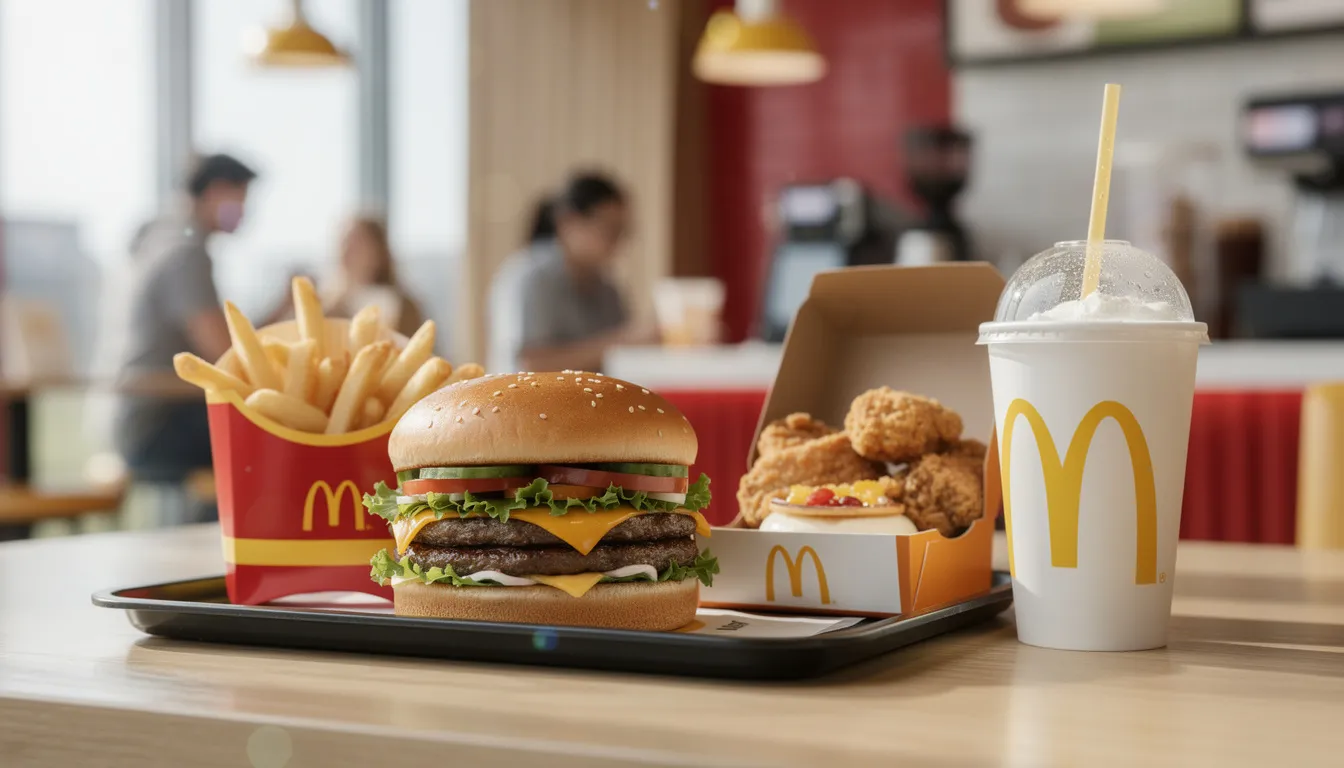 Découvrez le menu signature de mcdonald's en 2023