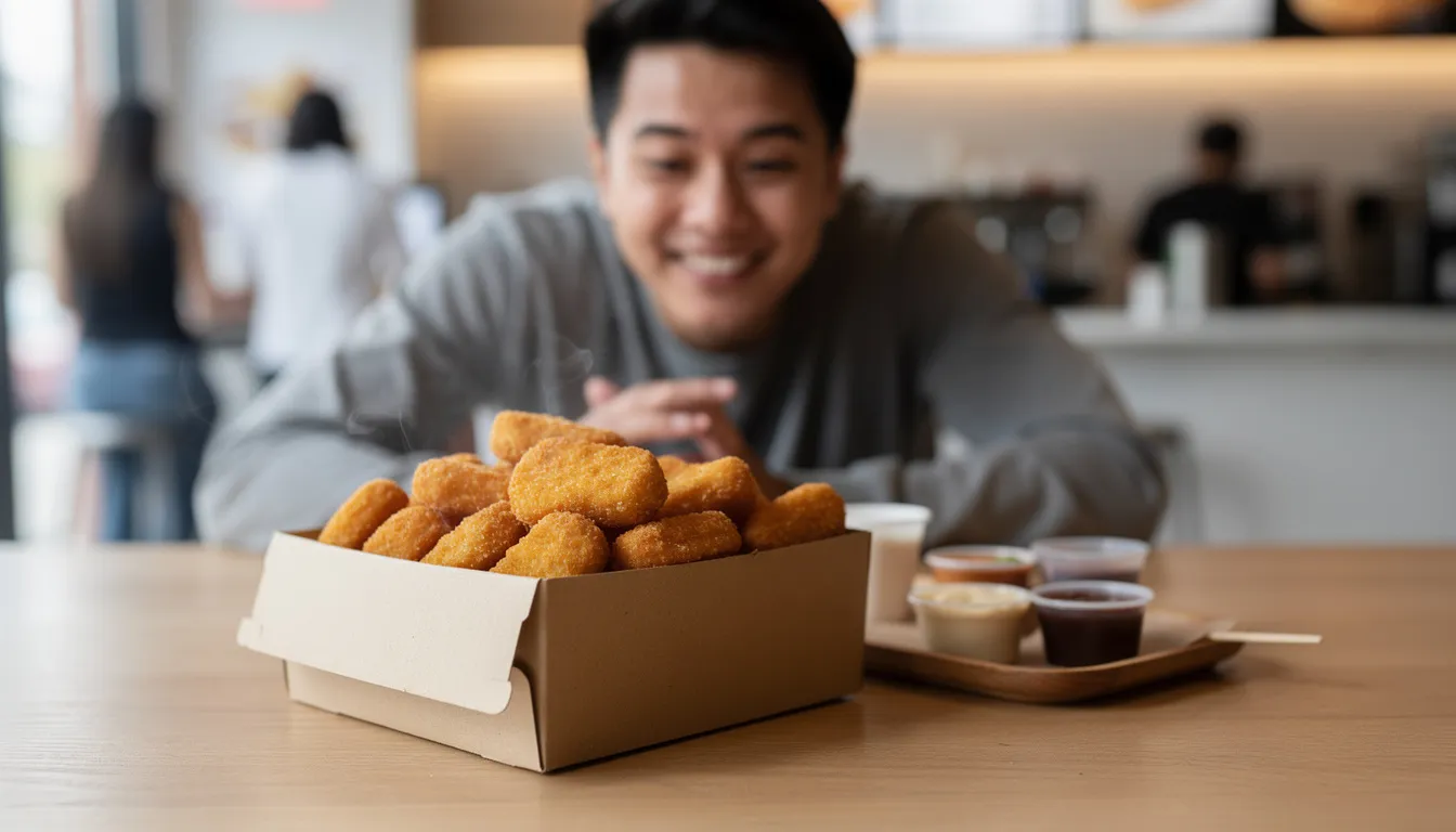 Découvrez le prix des nuggets mcdo : boîte de 20 au meilleur tarif