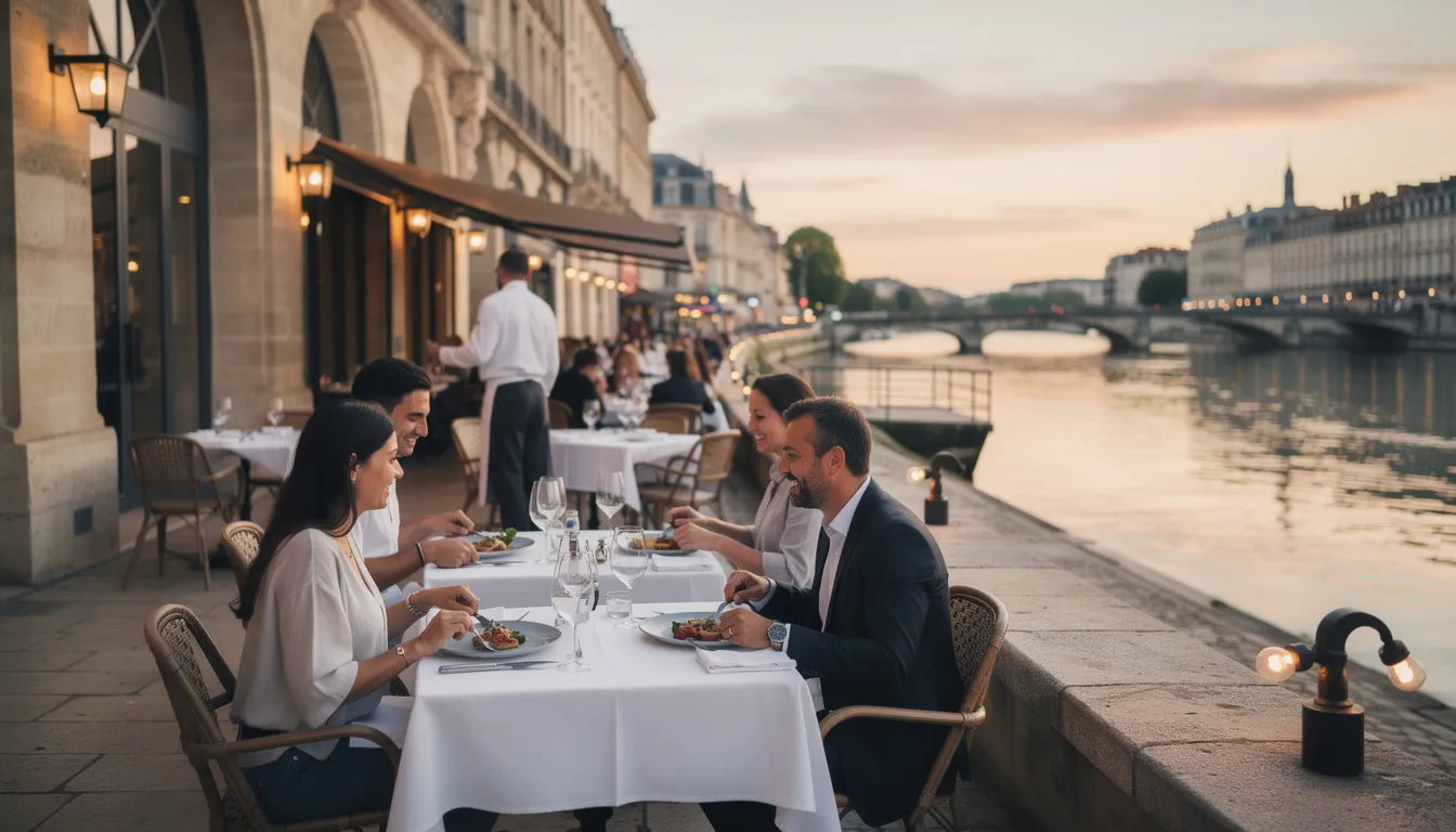 Les meilleurs restaurants sur les quais à bordeaux
