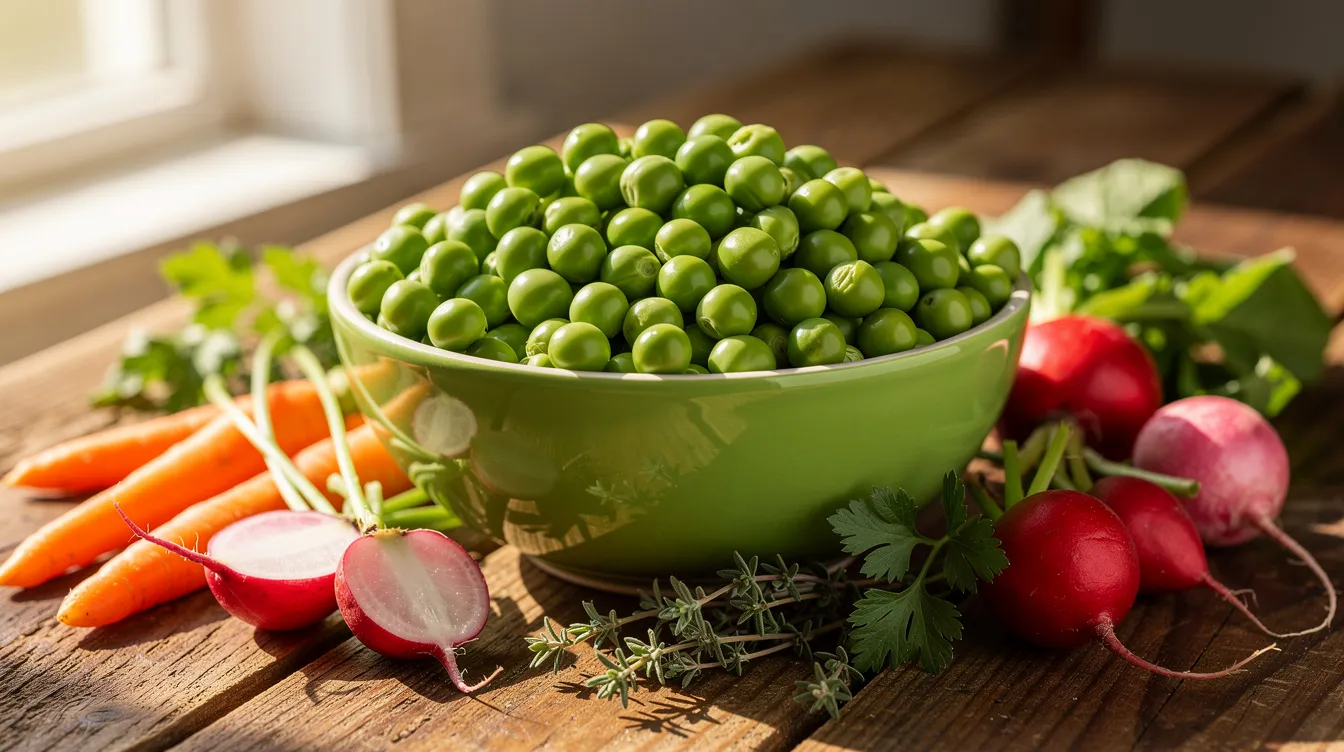 Petit pois féculent ou légume ? démêlons le vrai du faux ! 1 Valeur nutritionnelle des petits pois