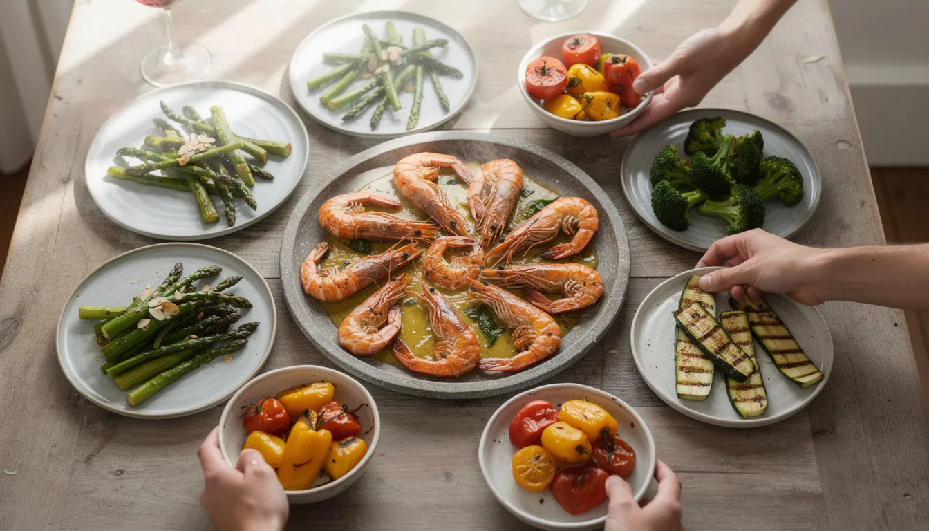 Quel légume servir avec des gambas ? nos meilleures idées