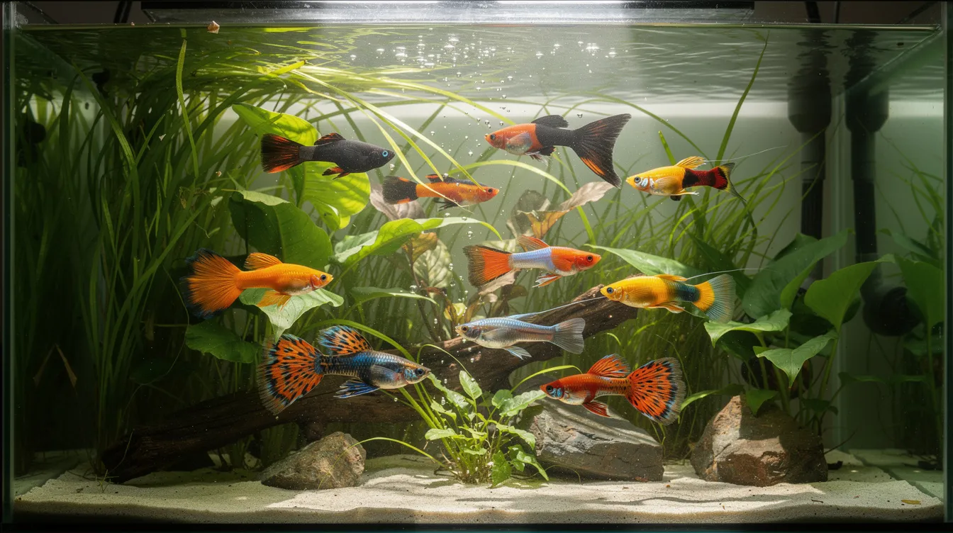 Liste des poissons vivipares d'aquarium : 7 espèces incontournables