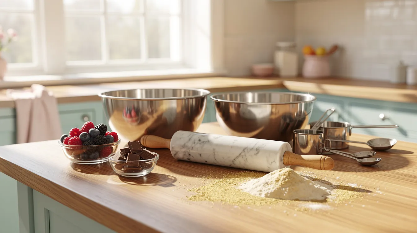 Matériel et ingrédients de qualité