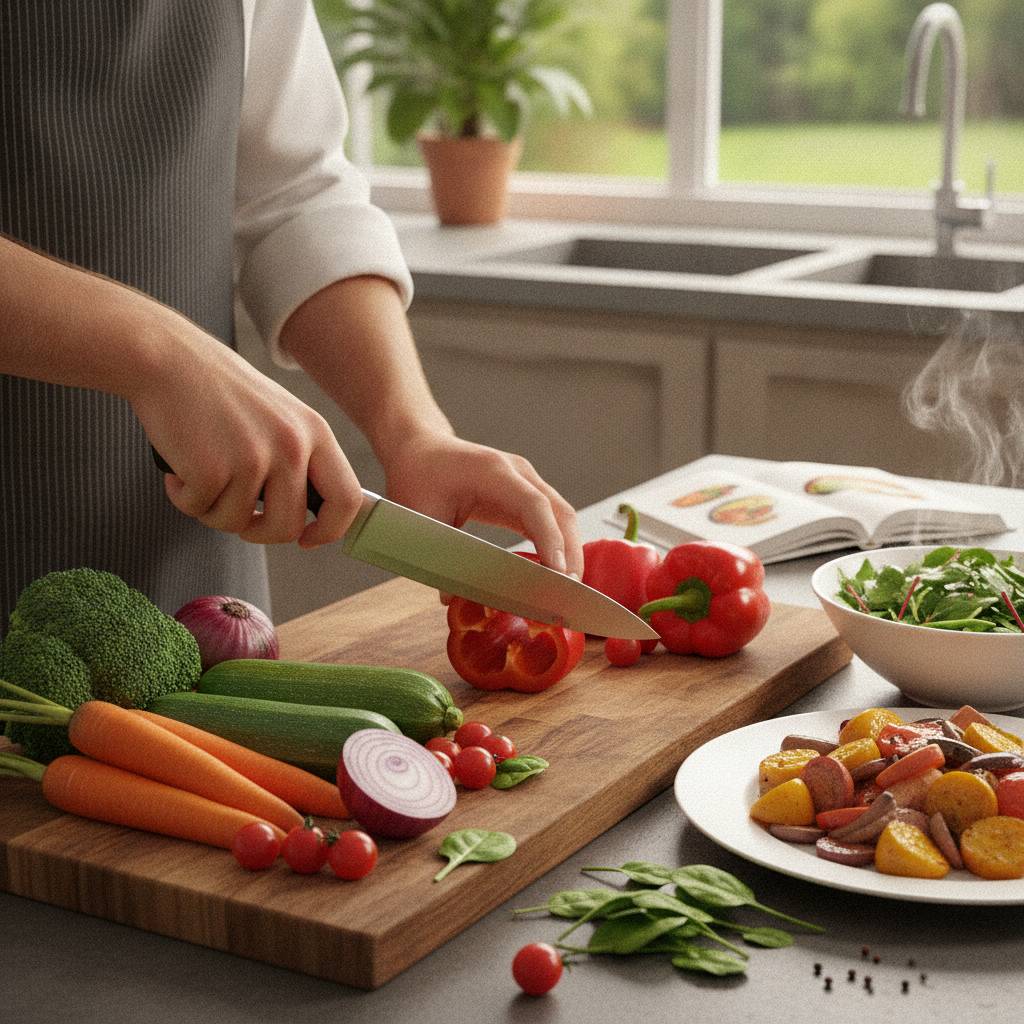 Assiettes Saines et Rapides : Les Secrets du Chef pour une Alimentation Équilibre 1 Illustration