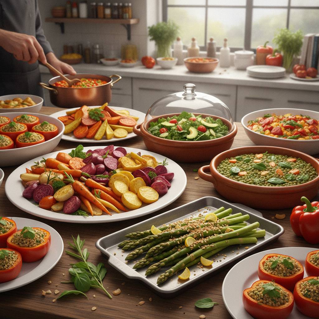 Recettes Légumes au Quotidien : Le Guide du Chef pour Manger Plus Facilement 1 Illustration