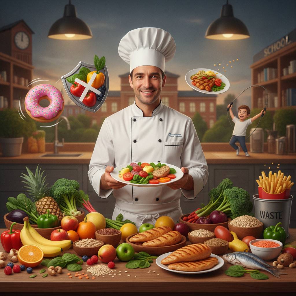 Nutrition Équilibrée : Les Secrets du Chef pour Déjouer les Pièges du Quotidien ! 1 Illustration